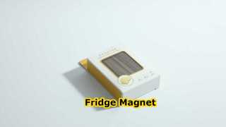 Lampada di carta pieghevole magnetica | Mini luce origami con magnete per il frigorifero